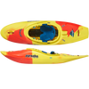 Pyranha Storm Whitewater Half-Slice Kayak Lava Blast Top and Side View