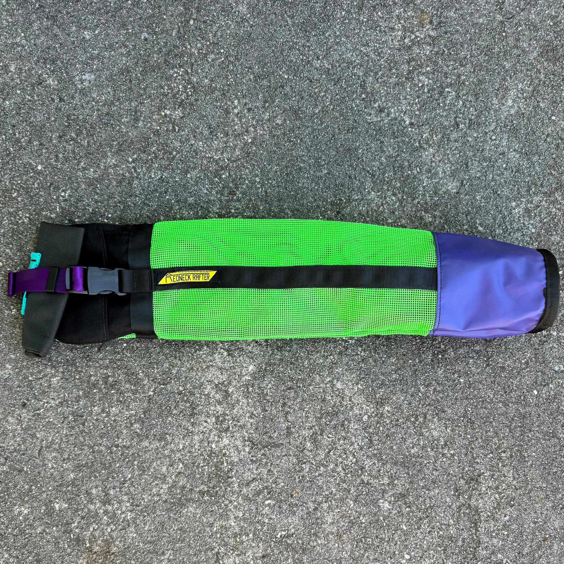 Redneck Rafter Hand Pump Bag Medium - Purple Lime