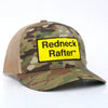 Redneck Rafter Patch Hat Classic Logo Desert Camo