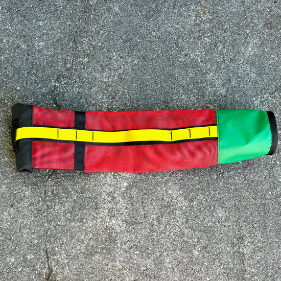 Redneck Rafter Hand Pump Bag Medium - Rasta Back