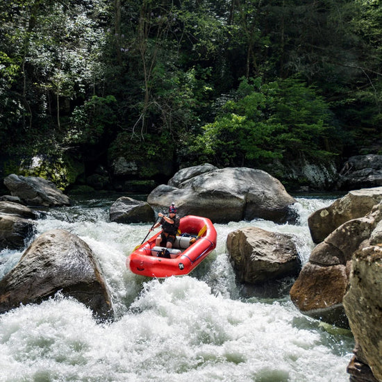 Red Riken Raft Rocky Mountain Rafts - Storm 10.5′ Self-Bailing I-Beam Raft – Nantahala ...