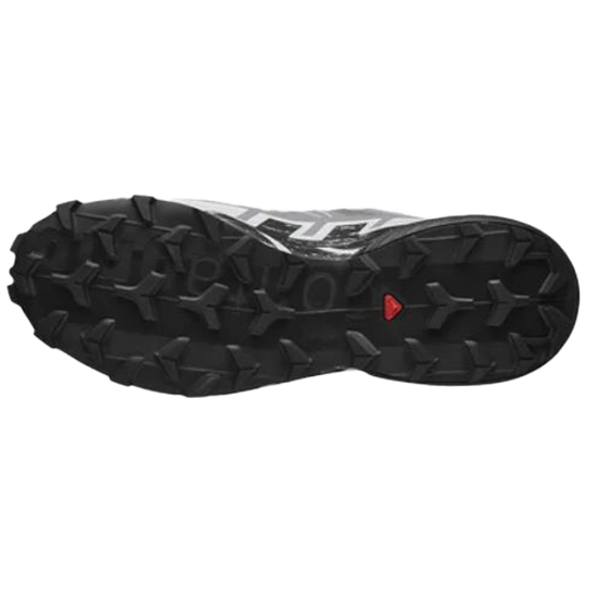 Salomon Men's Speedcross 6 Quiet Shade Black Pearl Blue Bottom Sole