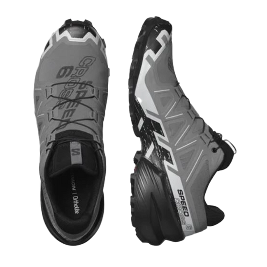 Salomon Men's Speedcross 6 Quiet Shade Black Pearl Blue Top
