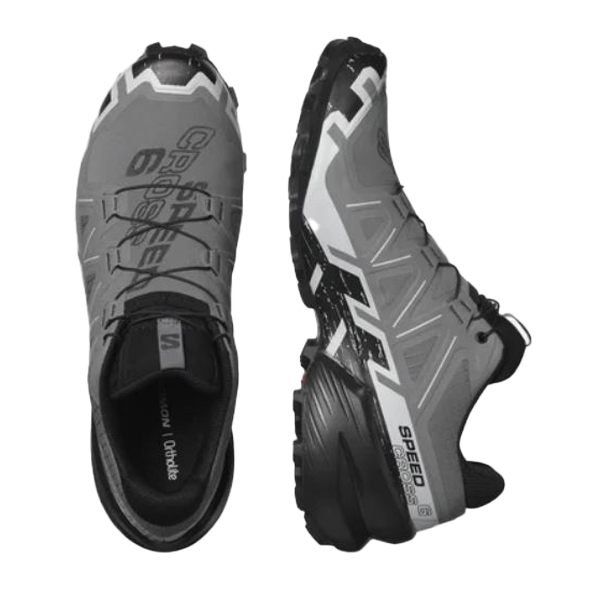 Salomon Men's Speedcross 6 Quiet Shade Black Pearl Blue Top
