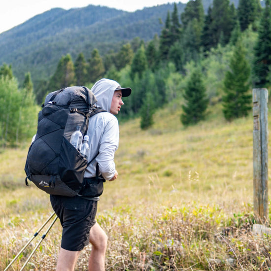 ULA Circuit Pack Black On Hiker
