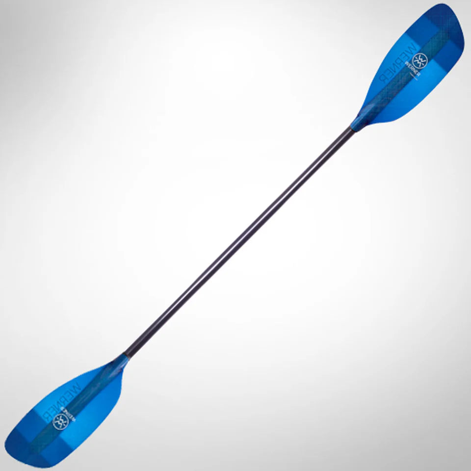 Werner Powerhouse Straight Kayak Paddle Limited Edition Blue Full