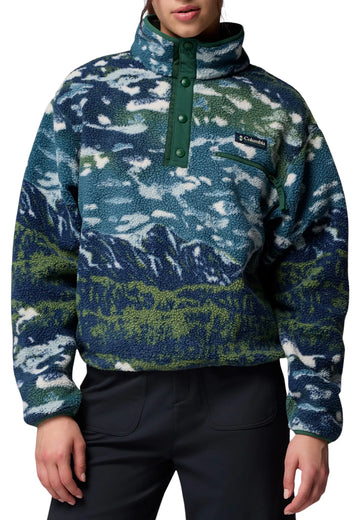 Women's Helvetia™ II Printed Cropped Half Snap