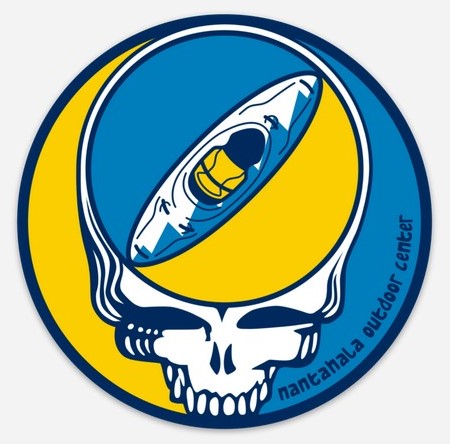 Grateful Shred circle sticker