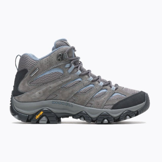 Merrell Women's Moab 3 Mid Waterproof Hiking Boot Granite side